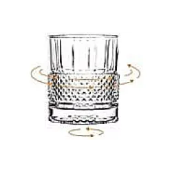 Чаша за уиски Ardesto Draco Rotate, Transparent (AR2630WRT) Чаша за уиски Ardesto Draco Rotate, Transparent (AR2630WRT)