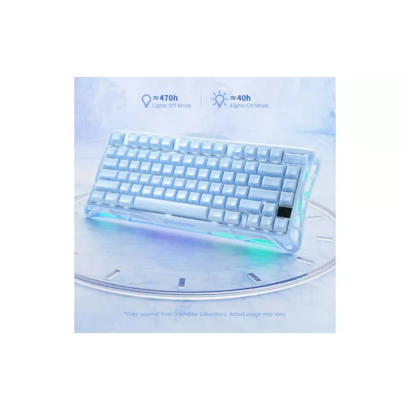 Клавиатура GravaStar, Ice (GSK1_BLU)