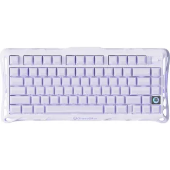 Μηχανικό πληκτρολόγιο GravaStar Mercury K1, Lavender Purple (GSK1_PL)