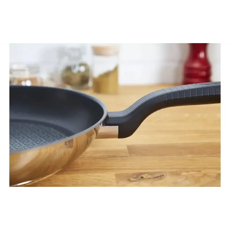 Сковорода Tefal Comfort Max (G7260244), 20 см, нерж. сталь/бакеліт, Black