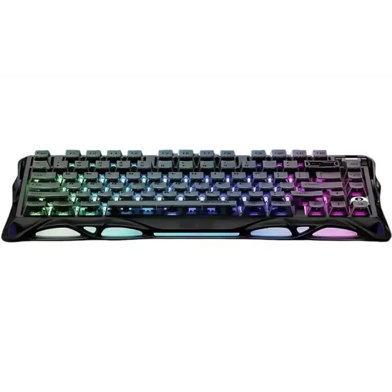 لوحة المفاتيح الميكانيكية GravaStar Mercury V75, Stealth Black (GSV75_XTAL_BLK)