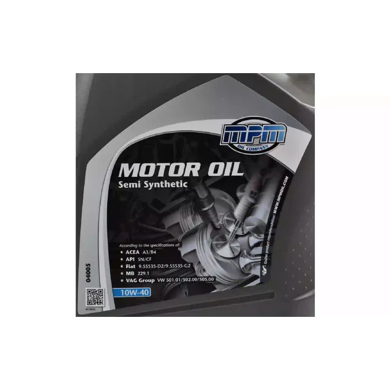 Motorolaj Mpm Semi Synthetic 10W-40 (MPM04005)