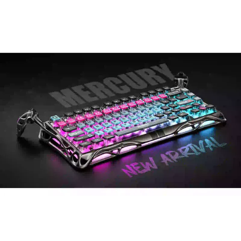 لوحة المفاتيح الميكانيكية GravaStar Mercury V75 Pro, Cyberpunk (GSV75PRO_U_RM_EGRY)
