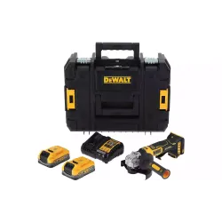 Шліфувальна машина кутова акумуляторна DeWALT (DCG404S2T)