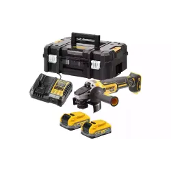 Шліфувальна машина кутова акумуляторна DeWALT (DCG405S2T)