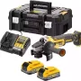 Esmerilhadeira angular sem fio DeWALT (DCG405S2T)