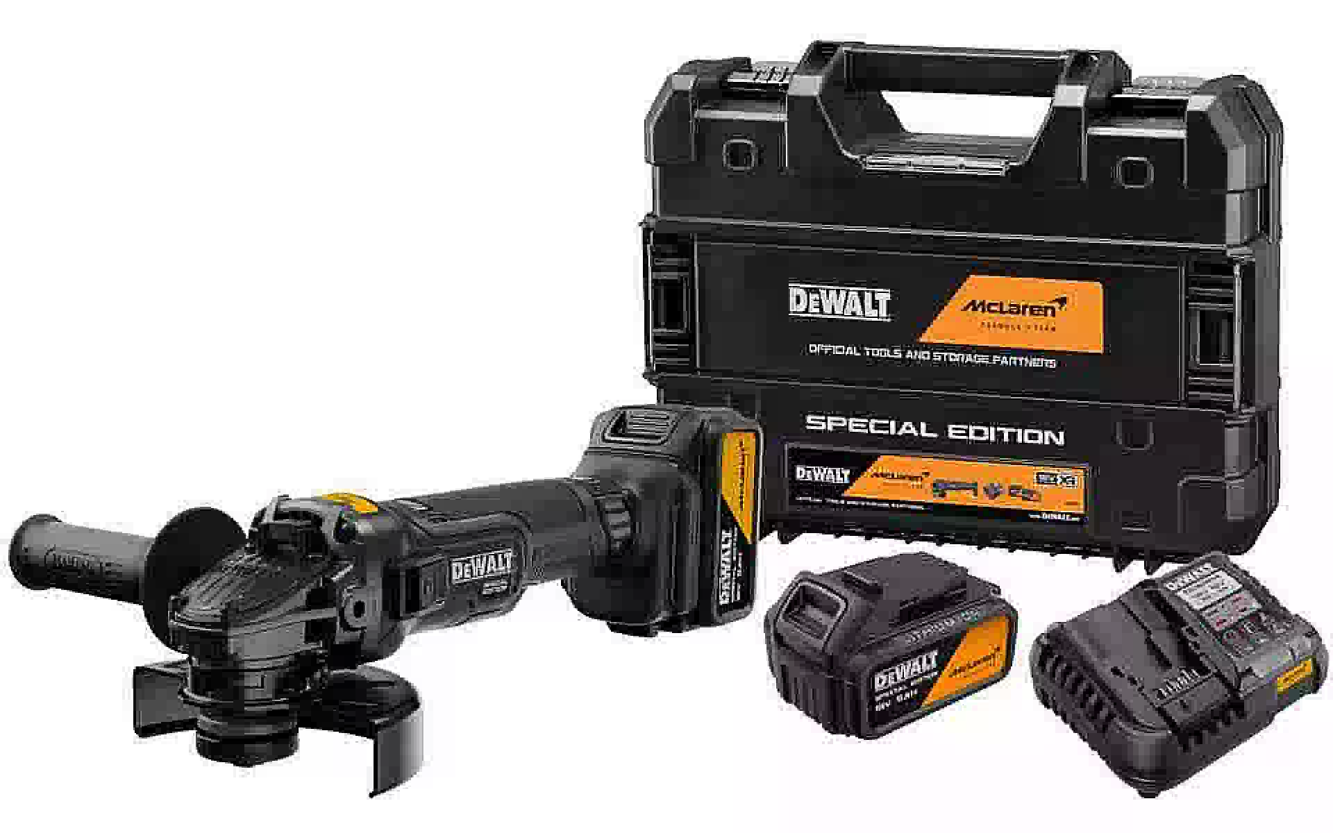 صاروخ زاوية لاسلكي DeWALT (DCG45MP2T) صاروخ زاوية لاسلكي DeWALT (DCG45MP2T)