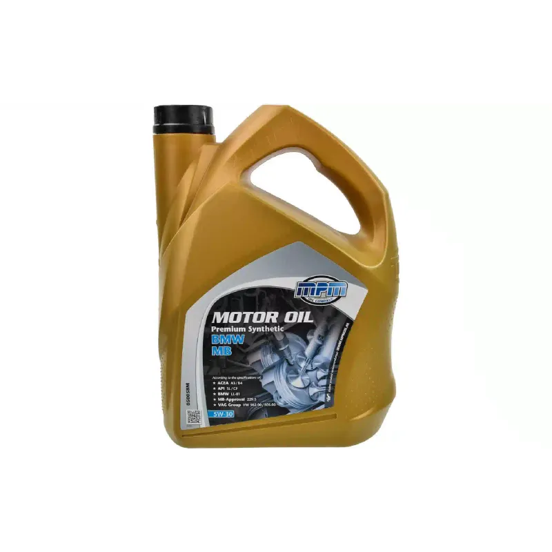 Motor oil Mpm Premium Synthetic BMW/MB 5W-30 (MPM05005BM), 5 l