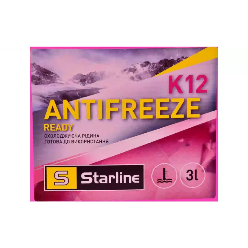 Anticongelante Mpm G-12+ -30 C, Red (NAK12READY3)