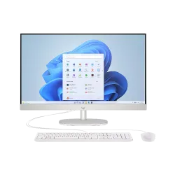 حاسوب HP AIO, White (A45E3EA)