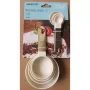 A set of measuring spoons Ardesto Tasty baking (AR1563G), Gray