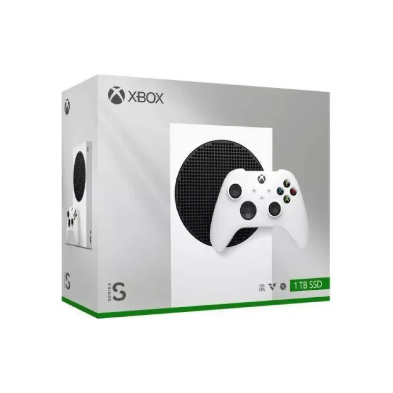 Játékkonzol Microsoft Xbox Series S, White (KSLMI1ONE0040)