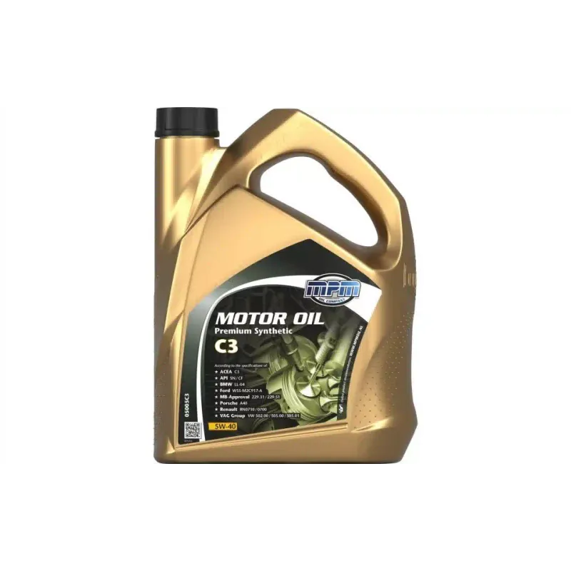 زيت المحرك Mpm Premium Synthetic C3 5W-40 (MPM05005C3)