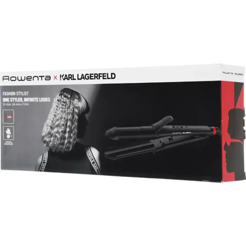 Multiestilizador Rowenta Karl Lagerfeld Fashion Stylist, Black (CF451LF0)