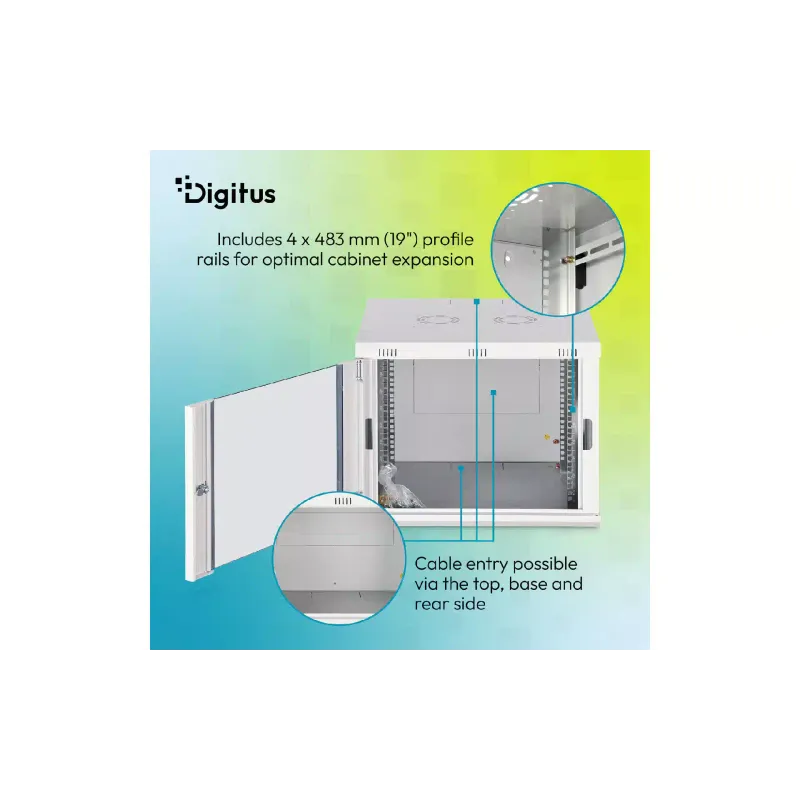 Armário Digitus, Gray (DN-37106)