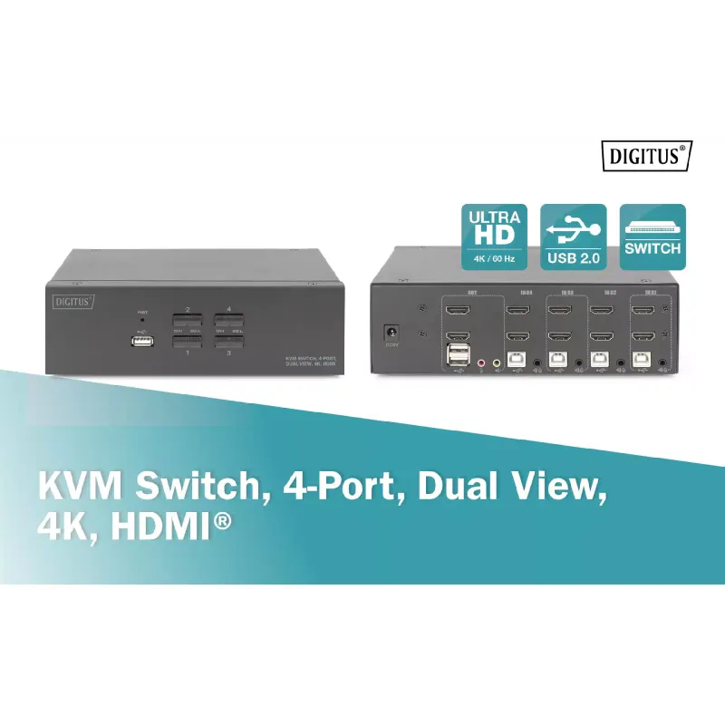 KVM-Switch Digitus (DS-12883)
