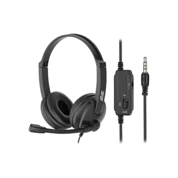Auriculares 2E CH12, Black (2E-CH12SJ)