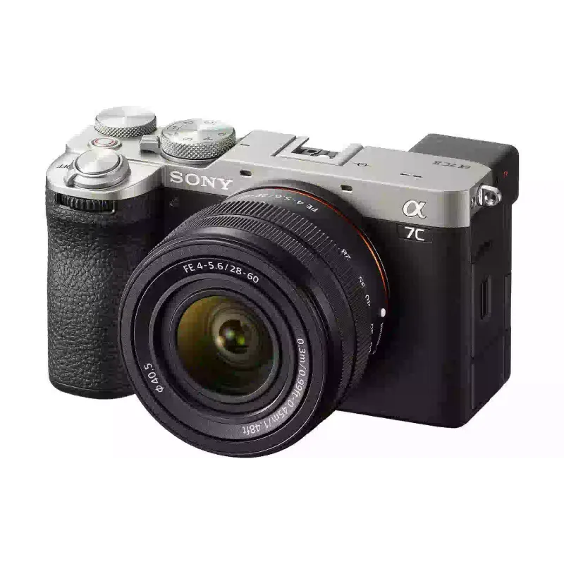 آلة تصوير Sony Alpha 7CM2 28-60 mm Kit 7CM2, Silver (ILCE7CM2LS.CEC)