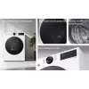 غسالة ملابس LG, White (F2X5PS5W)