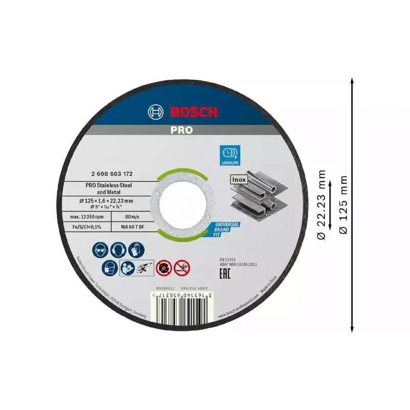 عجلة القطع Bosch (2.608.626.114)