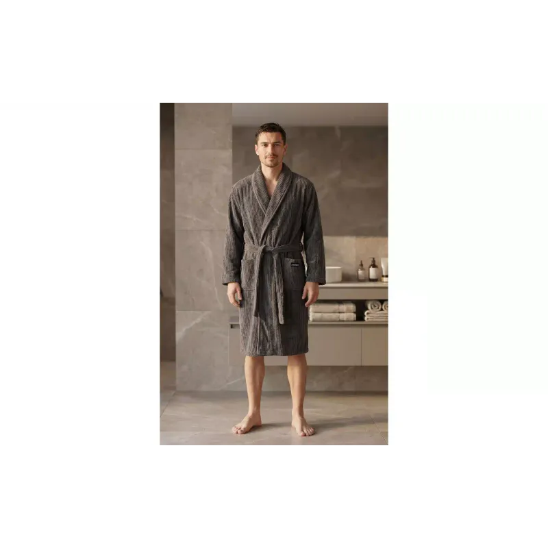 Дамски халат Ardesto Stripe, Gray (ART2120MGM)