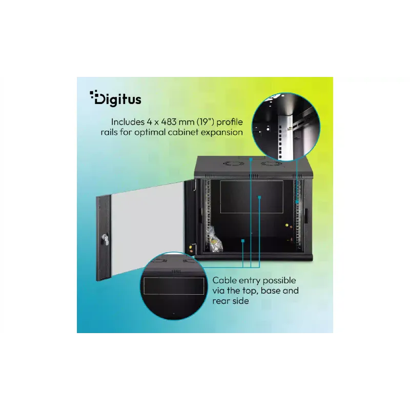 Шафа Digitus (DN-37105), Black