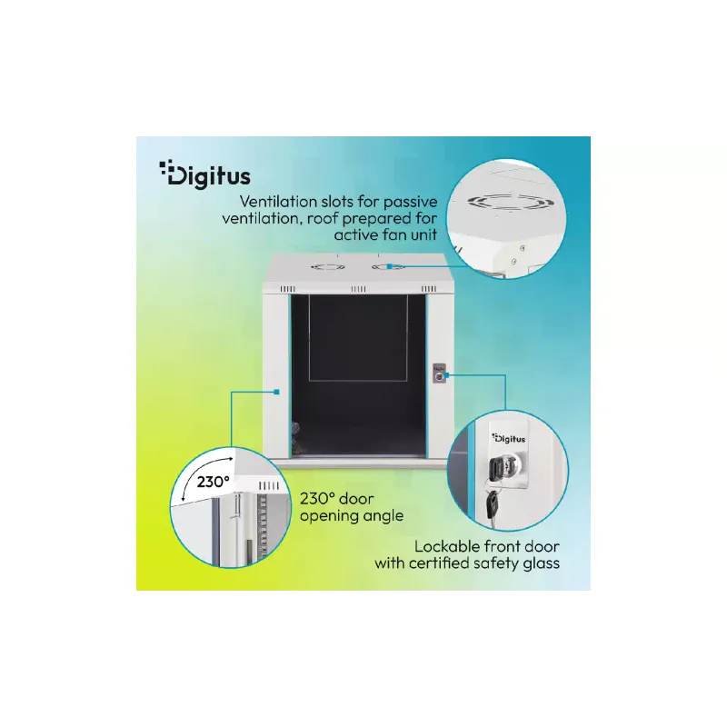 Шафа Digitus (DN-37110), Gray