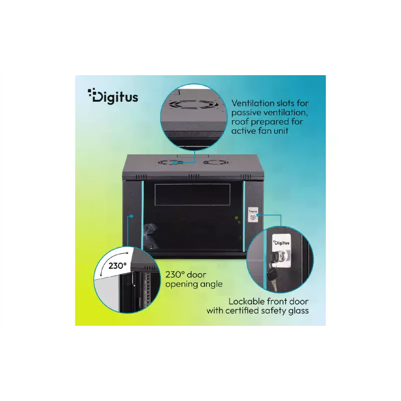Closet Digitus (DN-37101), Black