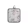 Topflappen für die Küche Ardesto Grey leaves, Grey (ART04GL)