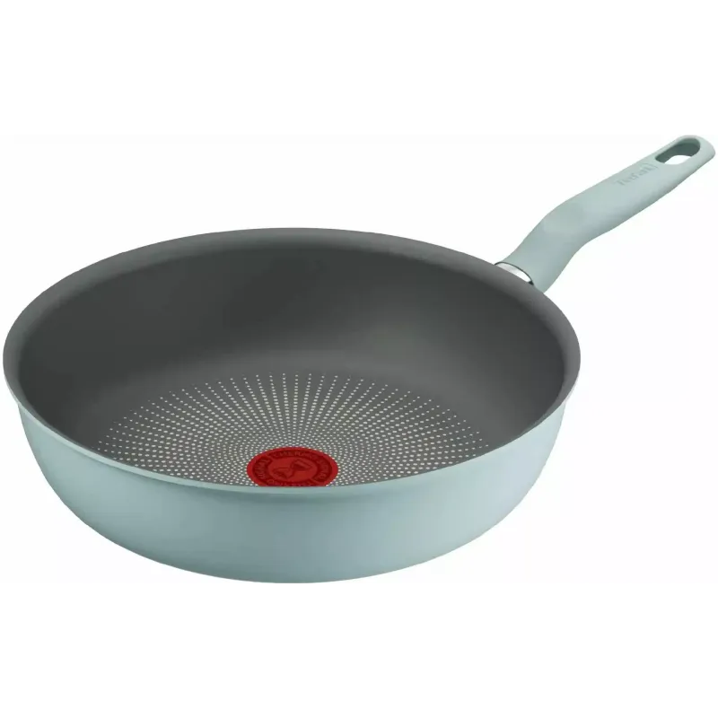 Sartén wok Tefal Halo Eucalyptus, Grey (G0167702)