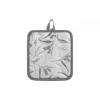 Topflappen für die Küche Ardesto Grey leaves, Grey (ART04GL)