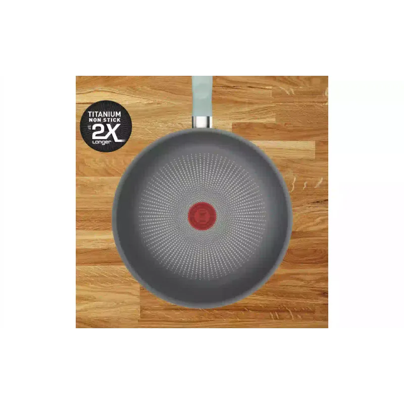 Sartén wok Tefal Halo Eucalyptus, Grey (G0167702)