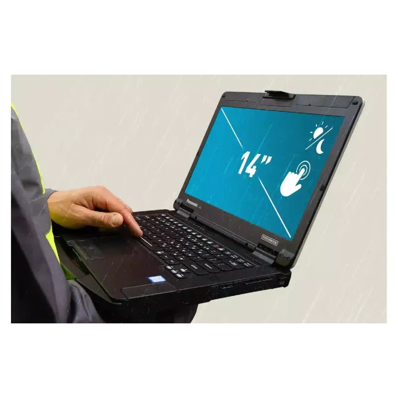 Ноутбук Panasonic Toughbook 14" FHD/Touch 16Gb/512Gb/i5-1145 G7 vPro/UMA/W11Pro Black FZ-55 MK3 (FZ-55J6601B4)