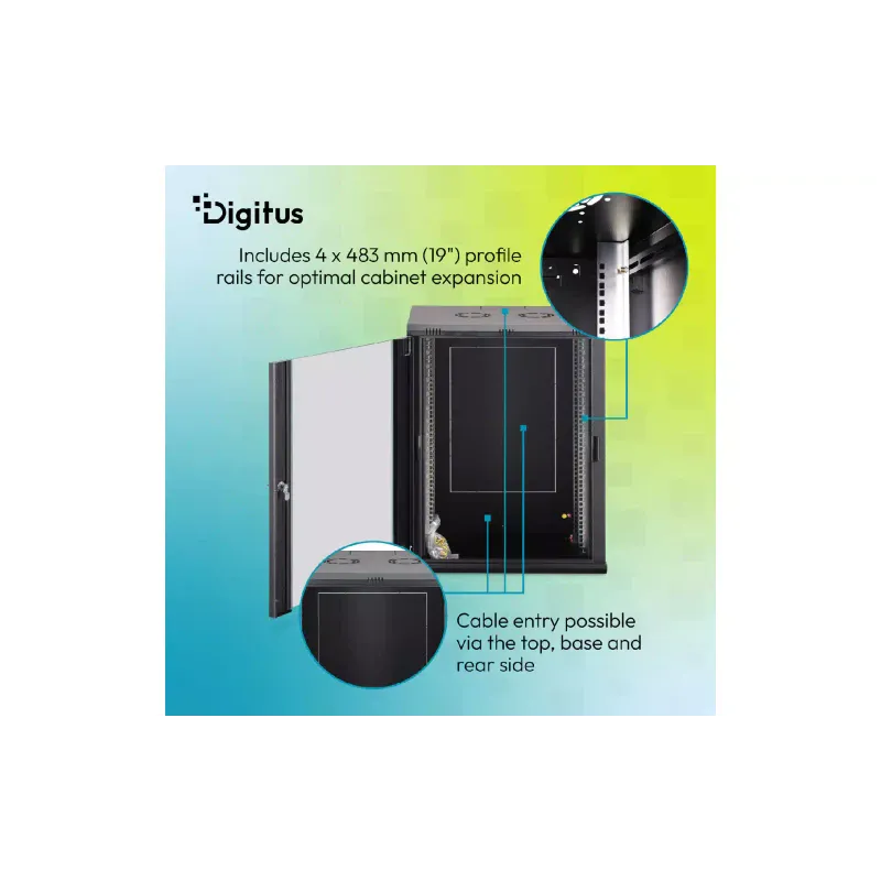 Шафа Digitus (DN-37113), Black