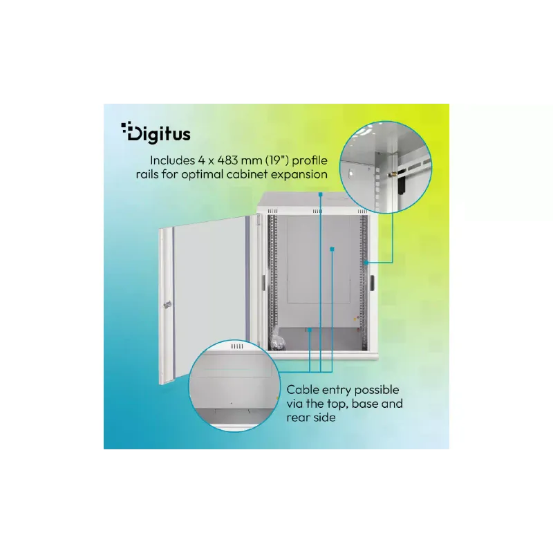 Armário Digitus, Gray (DN-37114)