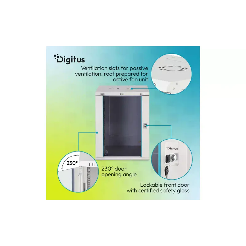 Armário Digitus, Gray (DN-37114)