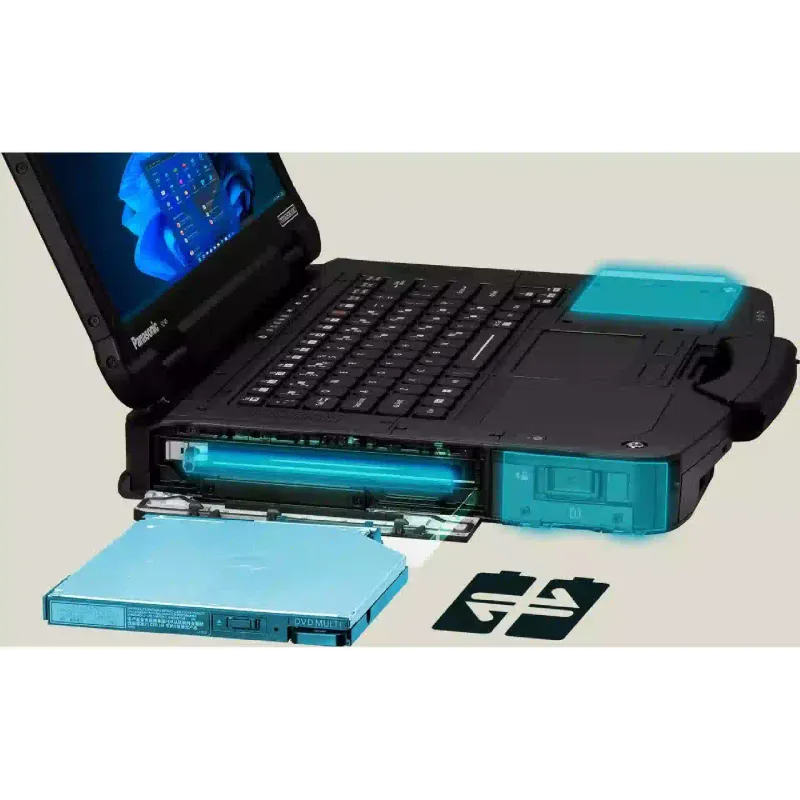 Ноутбук Panasonic Toughbook 14" FHD/Touch 32Gb/1Tb/U7/UMA/W11Pro Black FZ-40 MK2 (FZ-40HZ021B4)