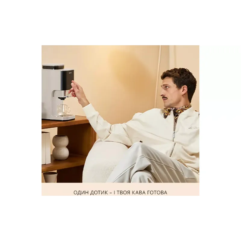 ماكينة صنع القهوة Krups Coffee Crush, Beige (SA4001E0)