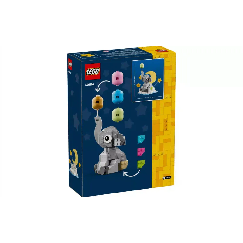 Construtor LEGO Baby Elephant in the Sky (40814)