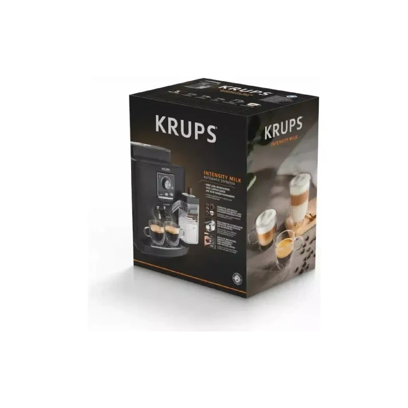 Cafeteira Krups Intensity Milk, Black (EA5028E0)