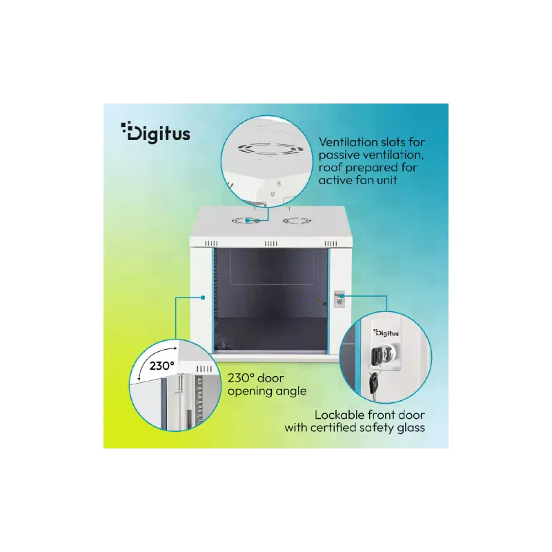 Armário Digitus, Gray (DN-37104)