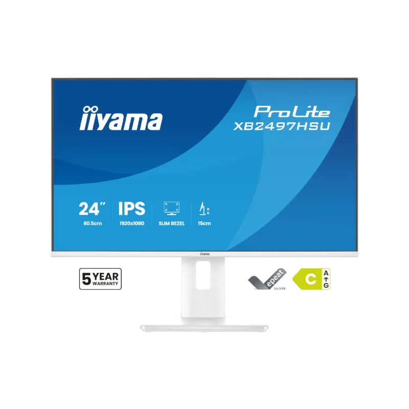 Монітор Iiyama 23.8" FHD/IPS  (XB2497HSU-W1)