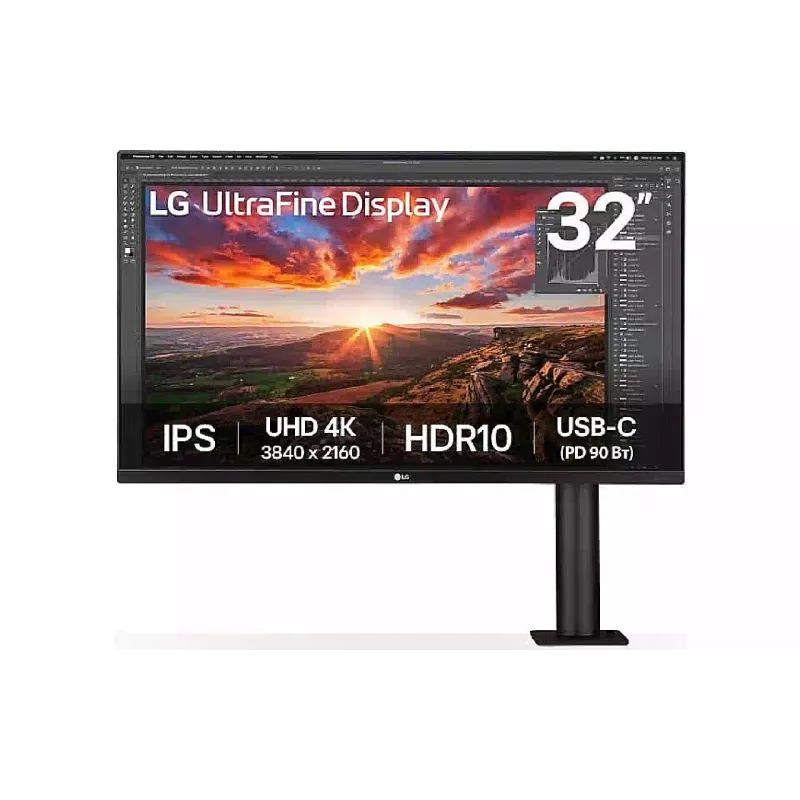 Монітор LG 31.5" 4K UHD/IPS  (32UN880K-B)