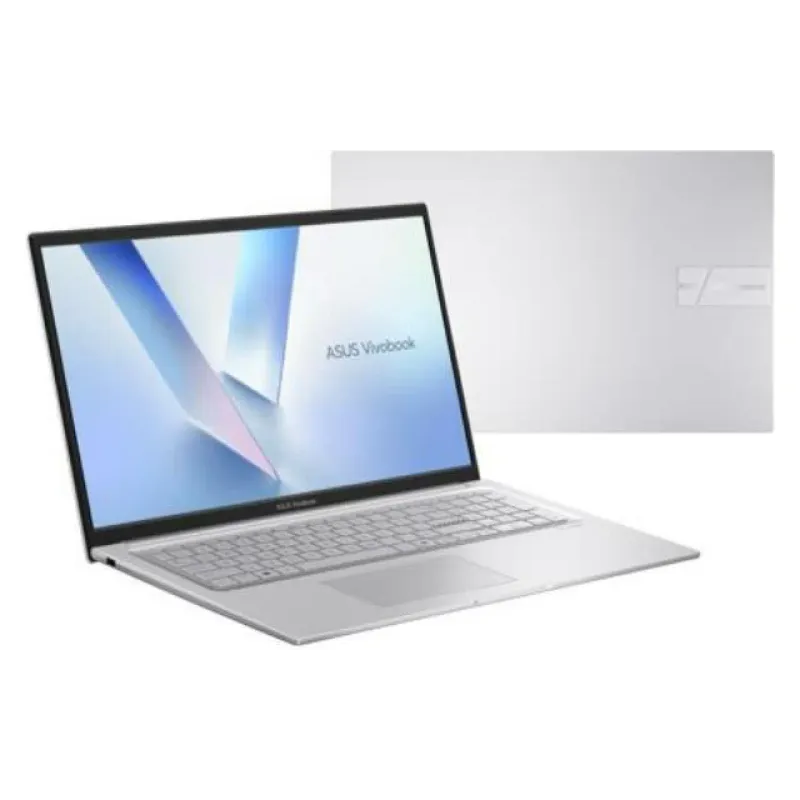 Ноутбук Asus Vivobook 17 17.3" FHD 16Gb/512Gb/U7-150U/UMA/no OS Silver X1704VA-AU989 (90NB13X1-M00HH0)