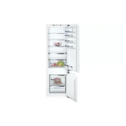 Built-in refrigerator with bottom freezer Bosch (KIS87AFE0N), 209/61 l