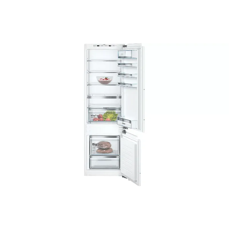 Вбудований холодильник з нижньою морозильною камерою Bosch (KIS87AFE0N), 209/61 л