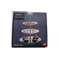 3-етажна чиния Ardesto Gemini, Transparent (AR0949)