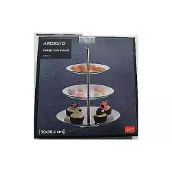 3-stöckige Schale Ardesto Gemini, Transparent (AR0949)