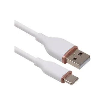 Cable HiSmart Type-A - Type-C, White (CA916245)
