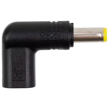 Адаптер PowerPlant Type-C - DC, 5.5 х 1.7 мм (CC360550)